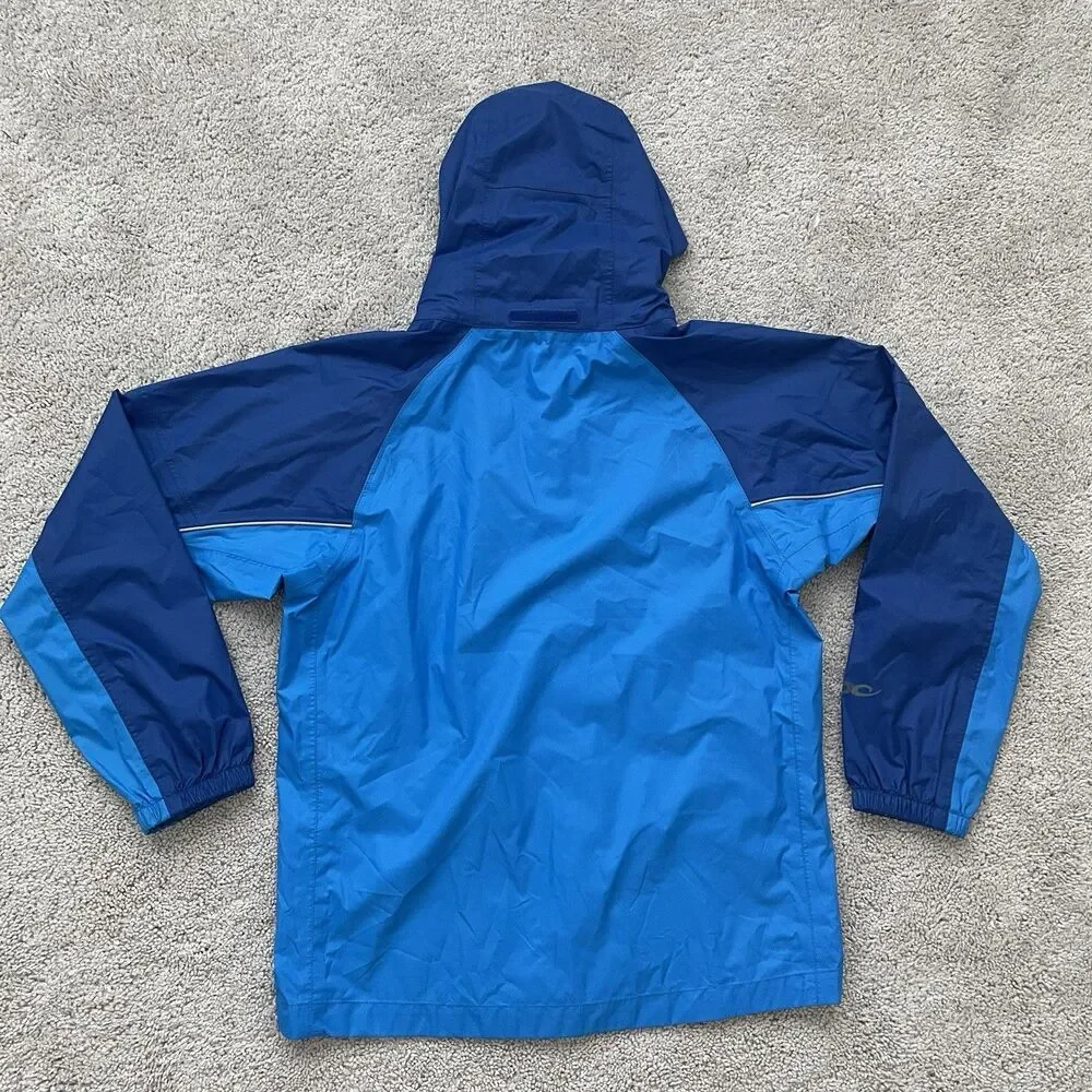Marmot Rain Jacket Boys Large Blue Waterproof STYLE #A50210